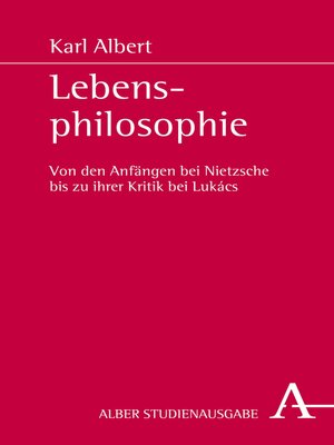 cover image of Lebensphilosophie